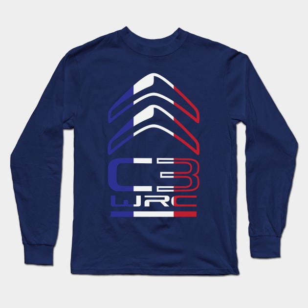 CITROEN C3WRC Long Sleeve T-Shirt by HSDESIGNS